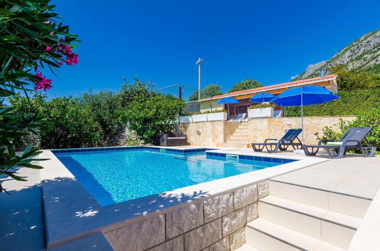 Gruda Villa Mateo With Private Pool מראה חיצוני תמונה
