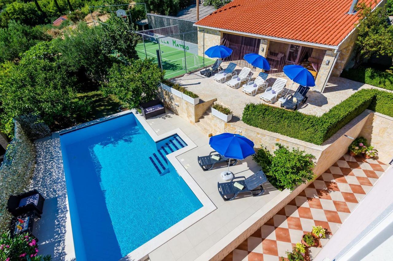 Gruda Villa Mateo With Private Pool מראה חיצוני תמונה