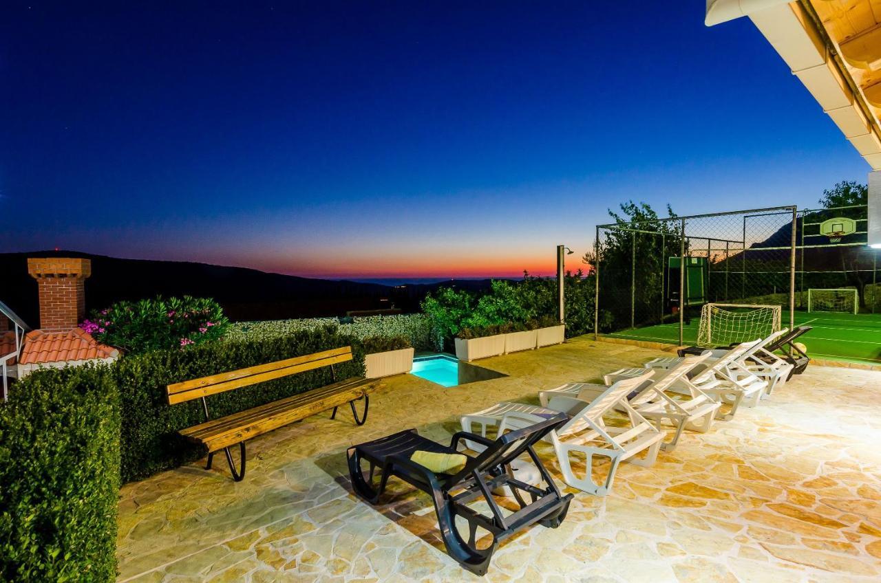 Gruda Villa Mateo With Private Pool מראה חיצוני תמונה