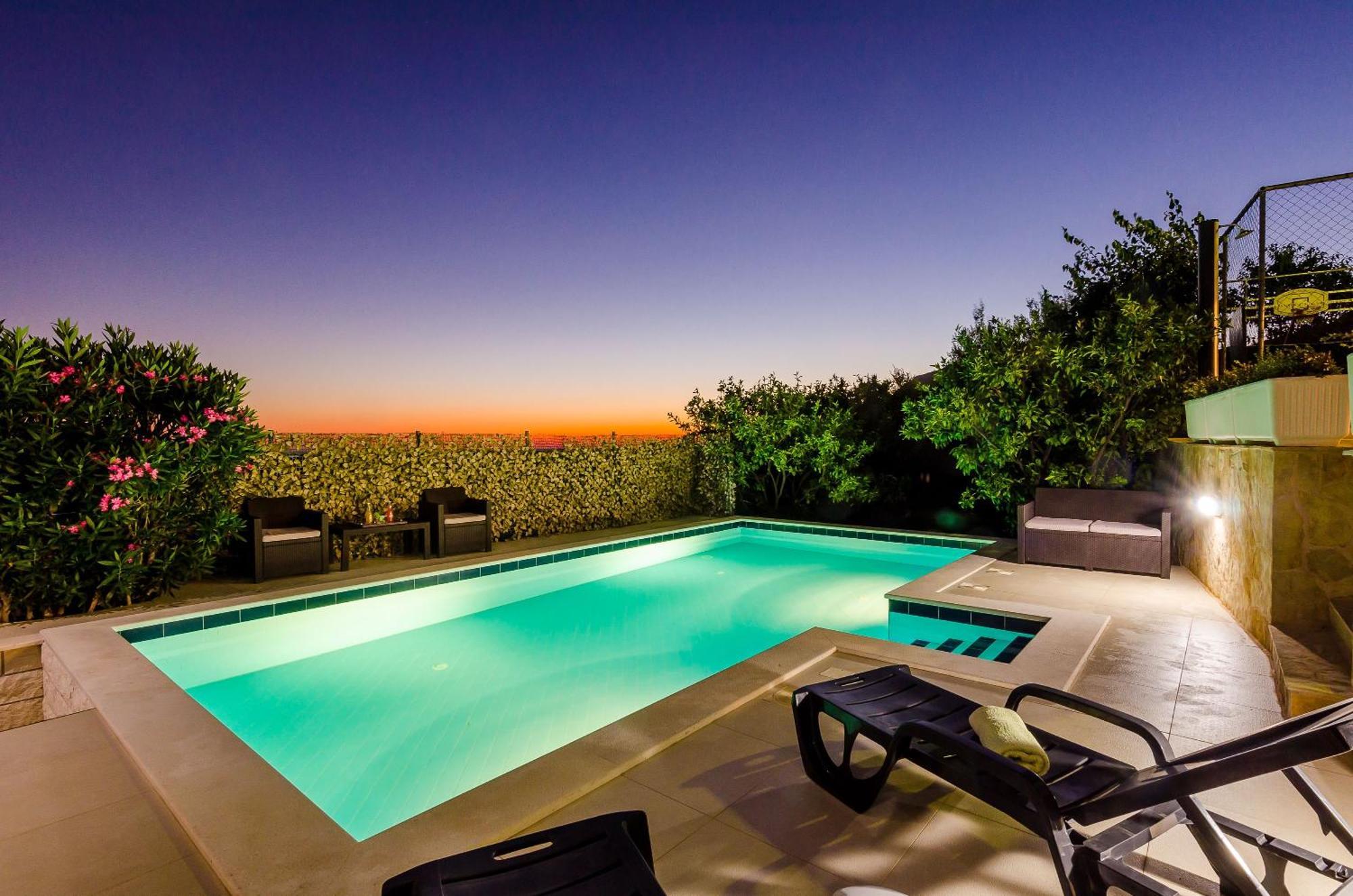 Gruda Villa Mateo With Private Pool מראה חיצוני תמונה